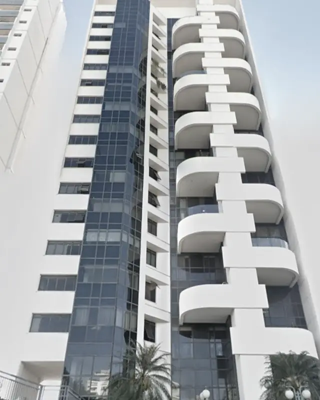 Fachada de edifício residencial atendido pela Efatá